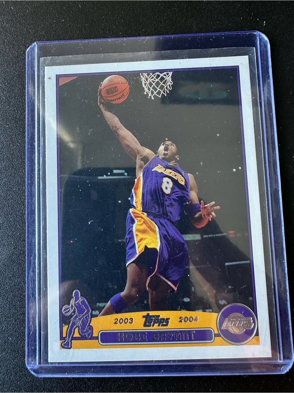 Topps 2003-04 Kobe Bryant Los Angeles Lakers #36 Base Set Basketball Card - Mint